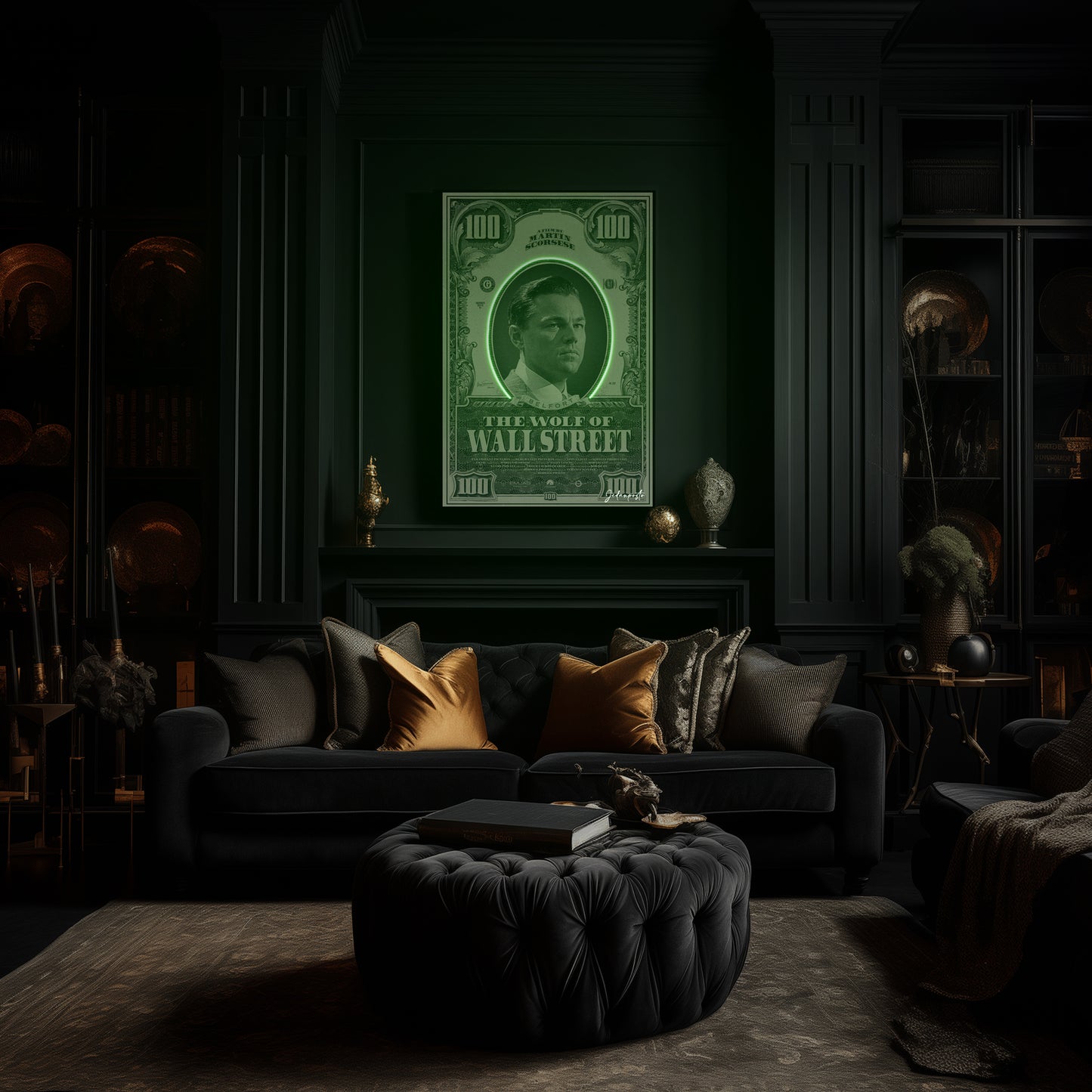 Wolf Of Wall Street | LED Neon Slika