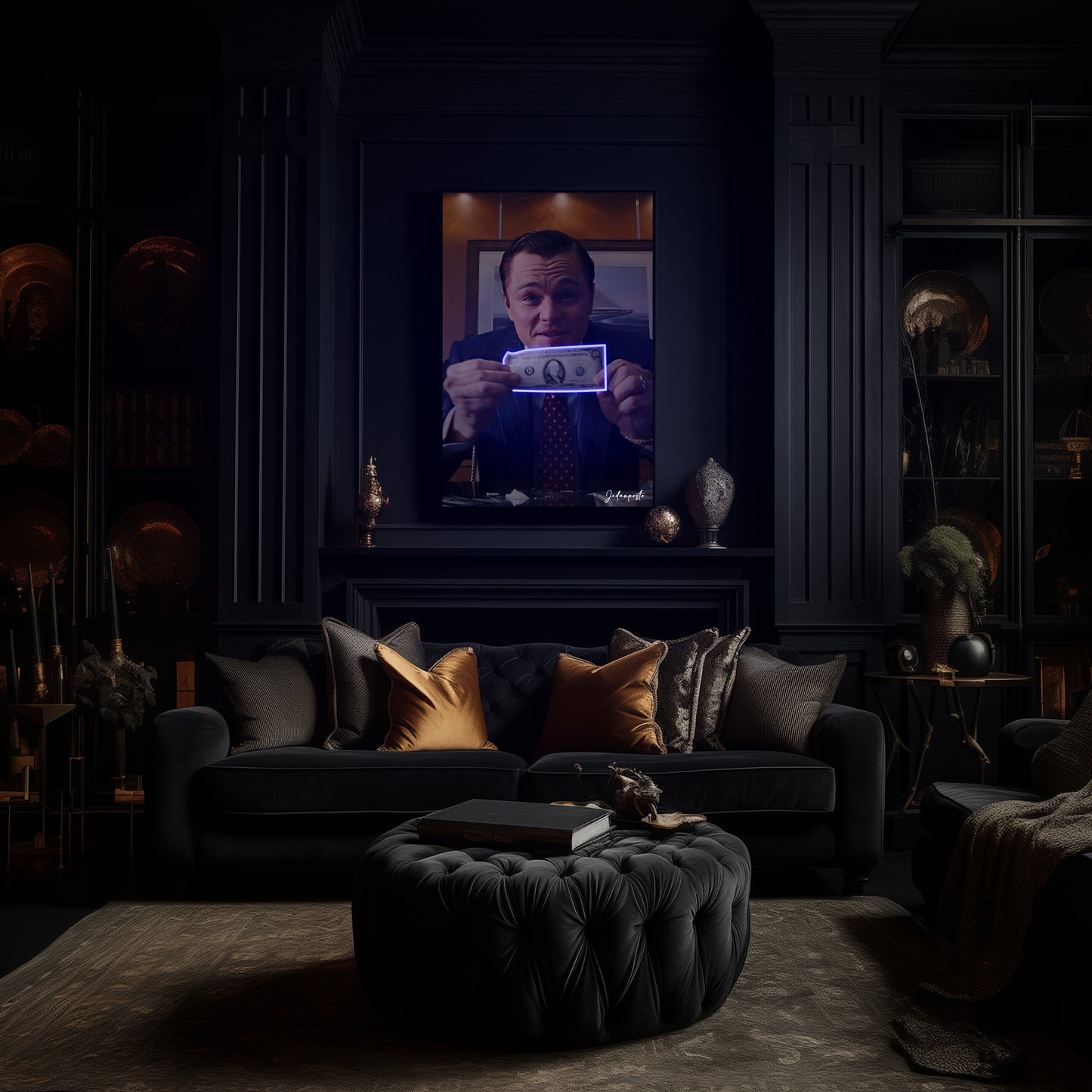 Dollar Leonardo | LED Neon Slika