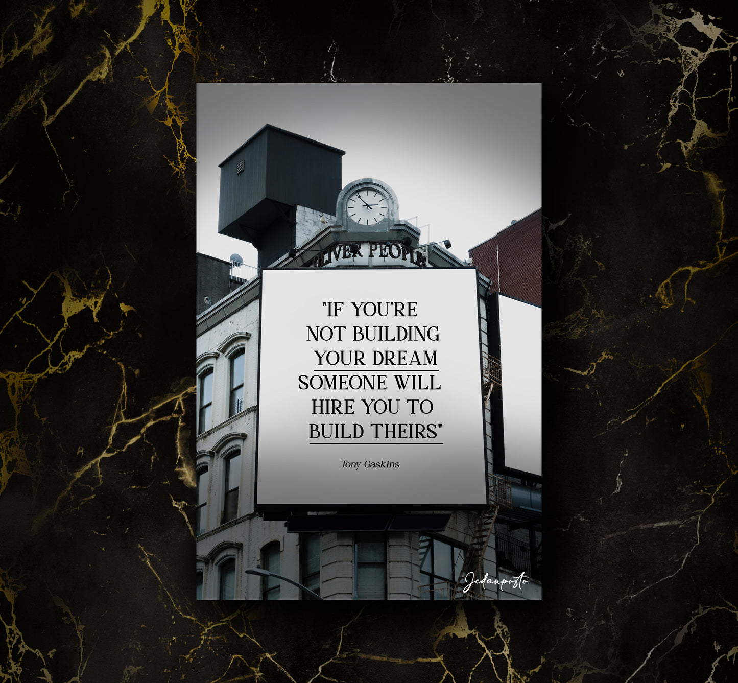 Dream Quote | LED Neon Slika