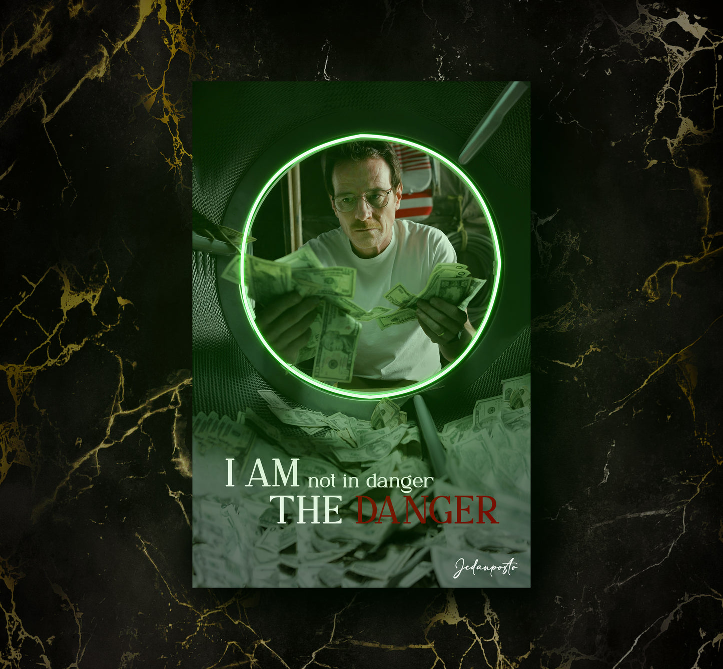 I am the DANGER | LED Neon Slika
