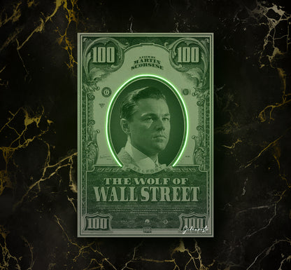 Wolf Of Wall Street | LED Neon Slika