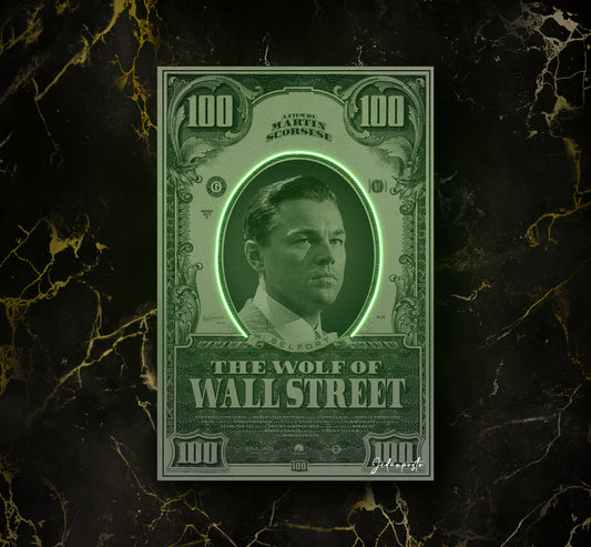 Wolf Of Wall Street | LED Neon Slika