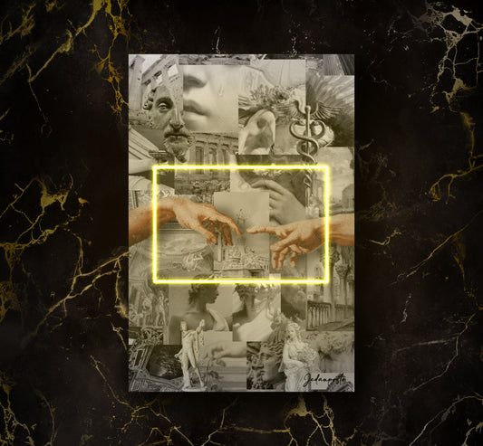 Creation of Adam | LED Neon Slika