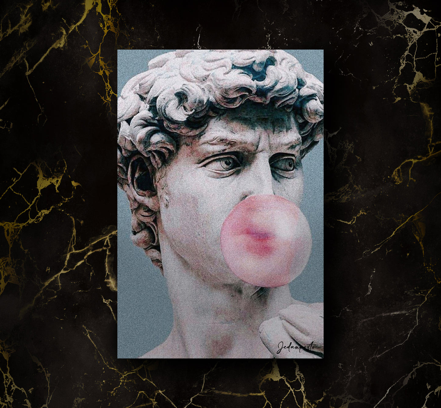 David Bubble Gum | LED Neon Slika