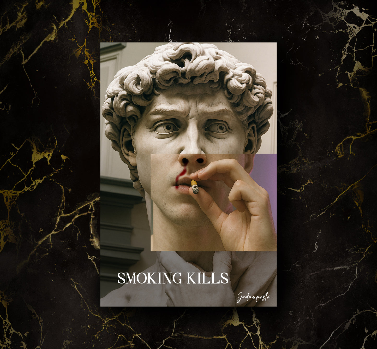 David Cigarette | LED Neon Slika