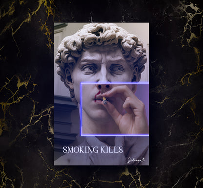 David Cigarette | LED Neon Slika