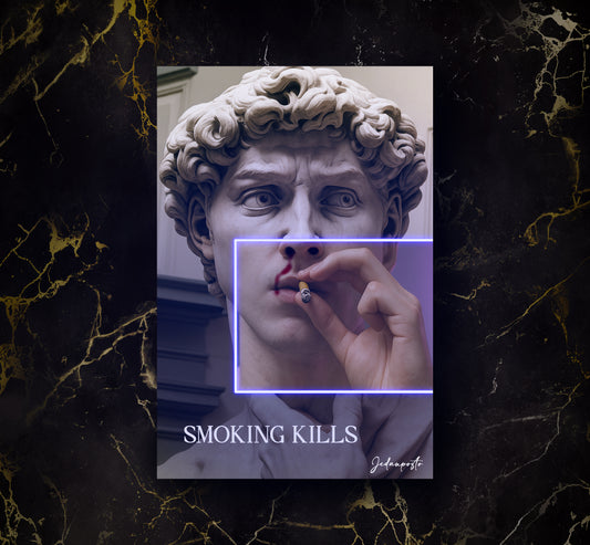 David Cigarette | LED Neon Slika
