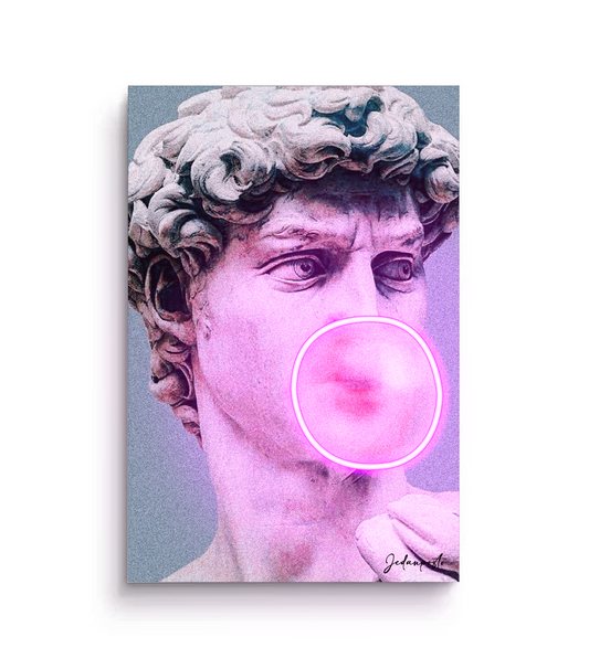 David Bubble Gum | LED Neon Slika