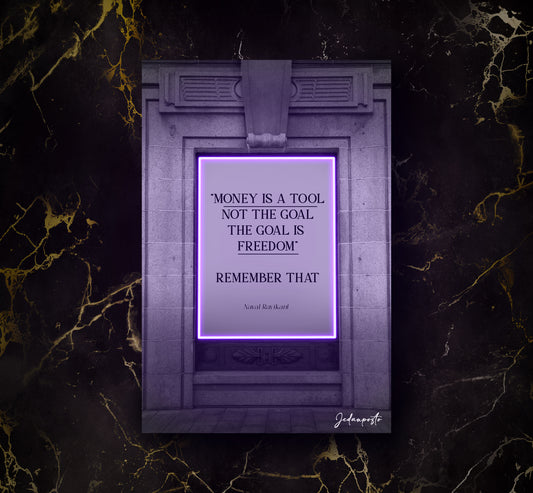 Freedom Quote | LED Neon Slika