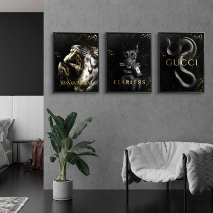 Luxury Gold Animals - BUNDLE X3