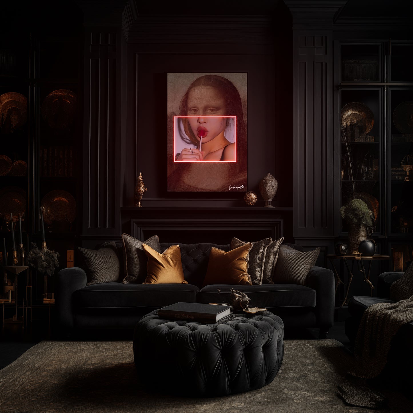 Monalisa Lolipop | LED Neon Slika