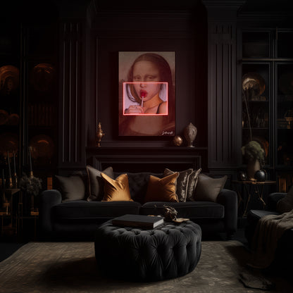 Monalisa Lolipop | LED Neon Slika
