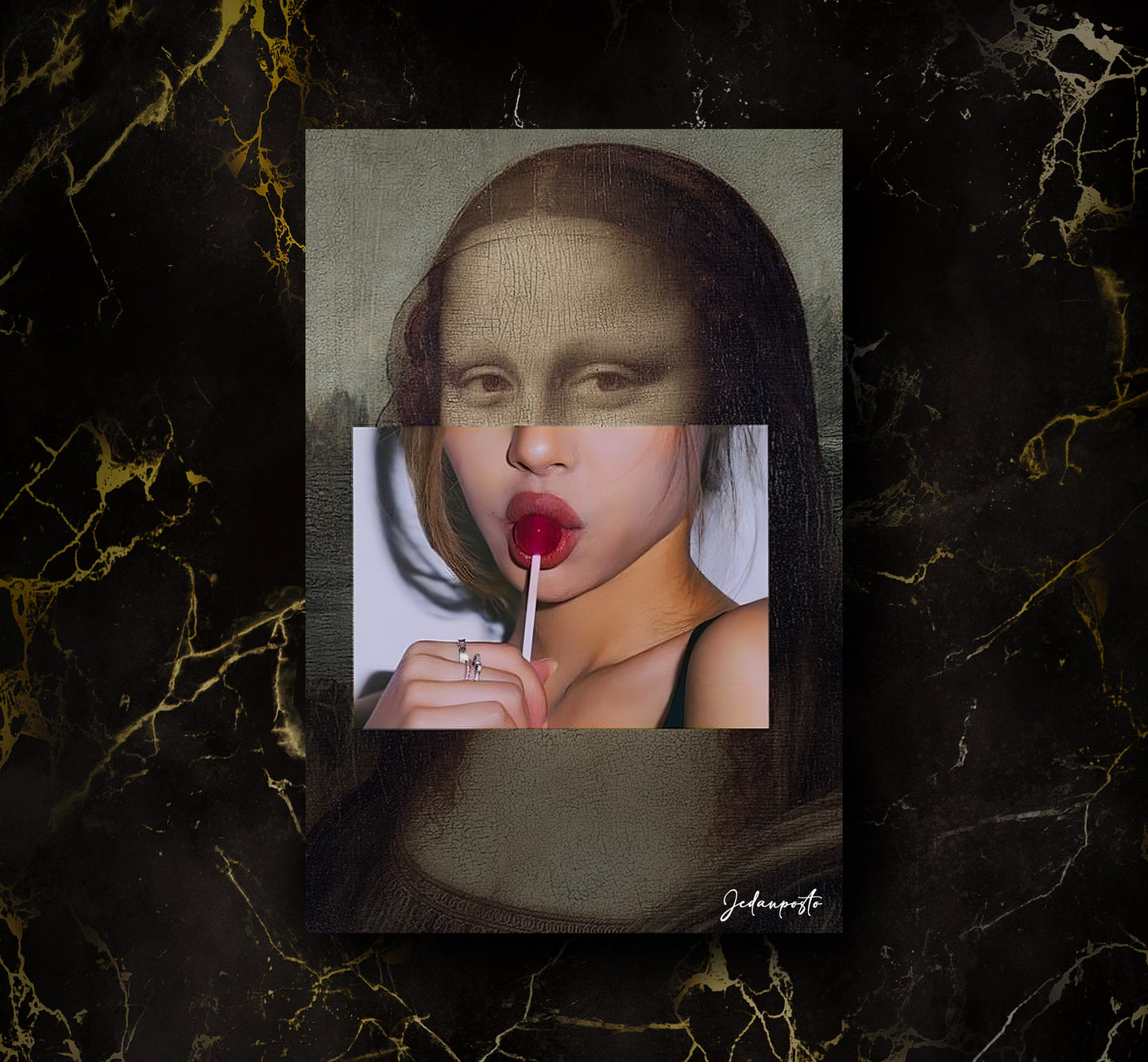 Monalisa Lolipop | LED Neon Slika