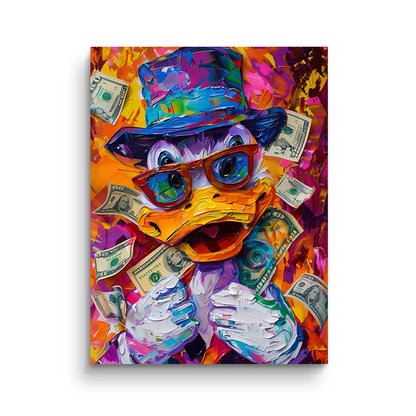 Money Duck PopArt