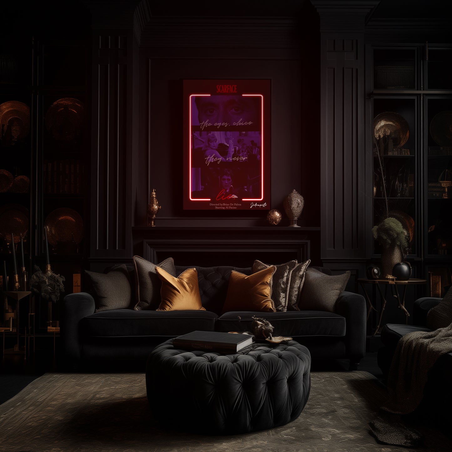 Scarface 2 | LED Neon Slika