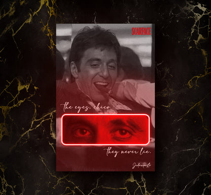 The Eyes Chico | LED Neon Slika