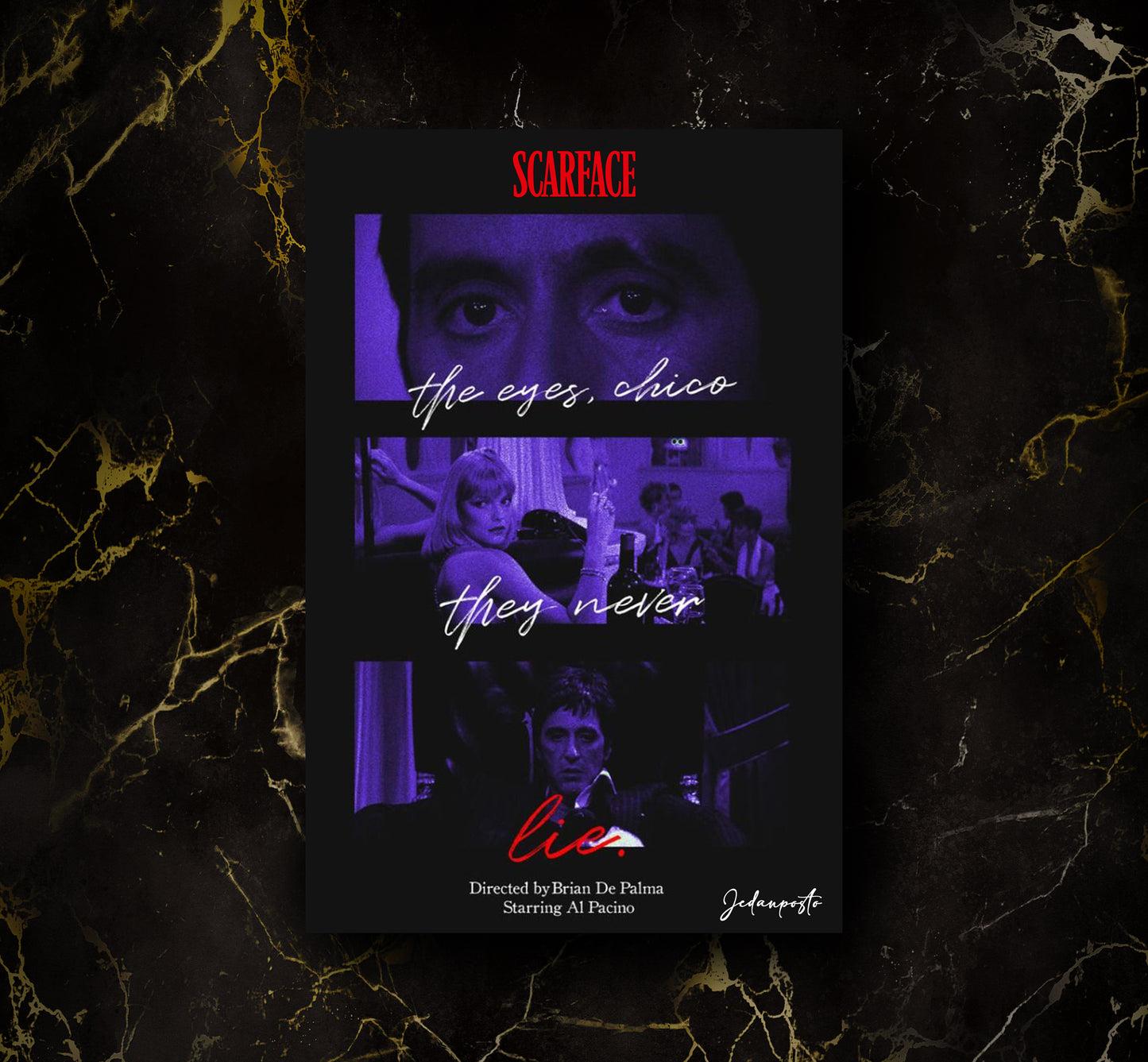 Scarface 2 | LED Neon Slika