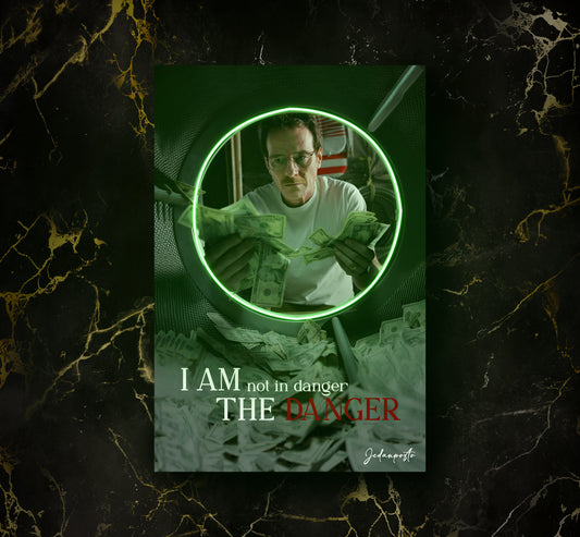 I am the DANGER | LED Neon Slika