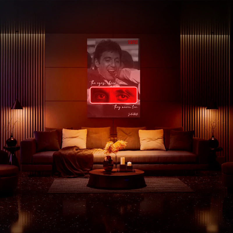 The Eyes Chico | LED Neon Slika
